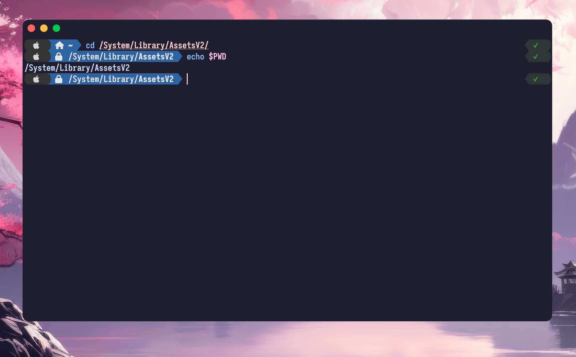 MAKE SURE THAT YOU ARE REALLY IN /System/Library/AssetsV2/ Folder!