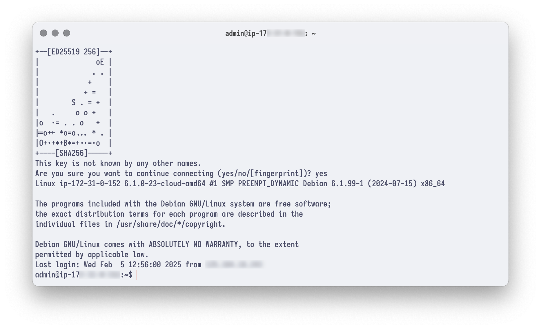 Connect SSH
