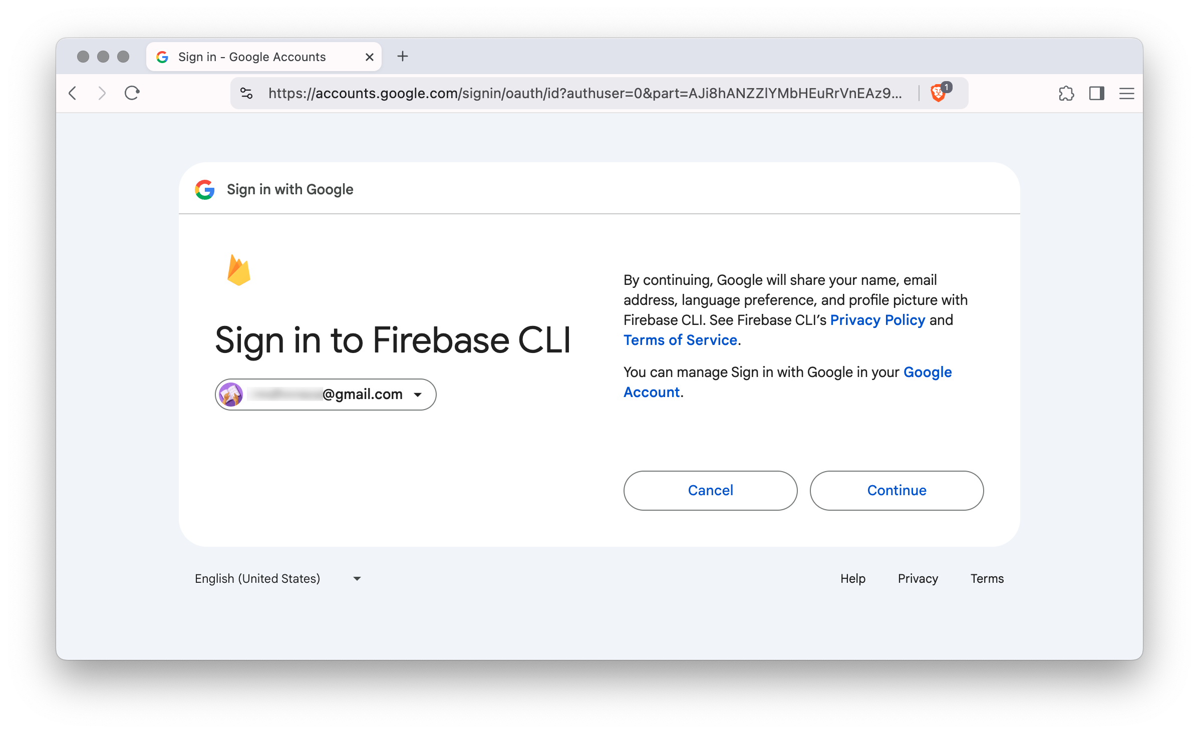 Firebase Login