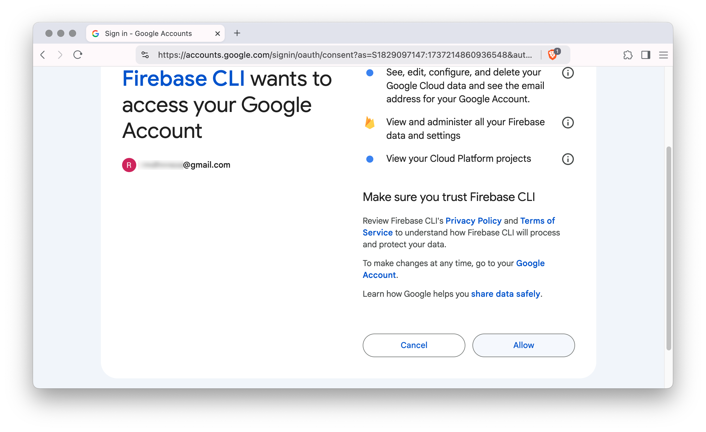 Firebase Login